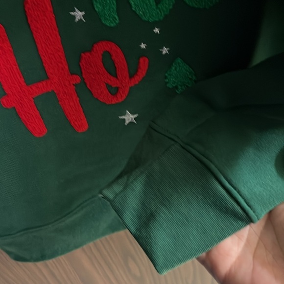 NWT Ashley Blue “Ho Ho Ho” sweatshirt - Picture 3 of 5